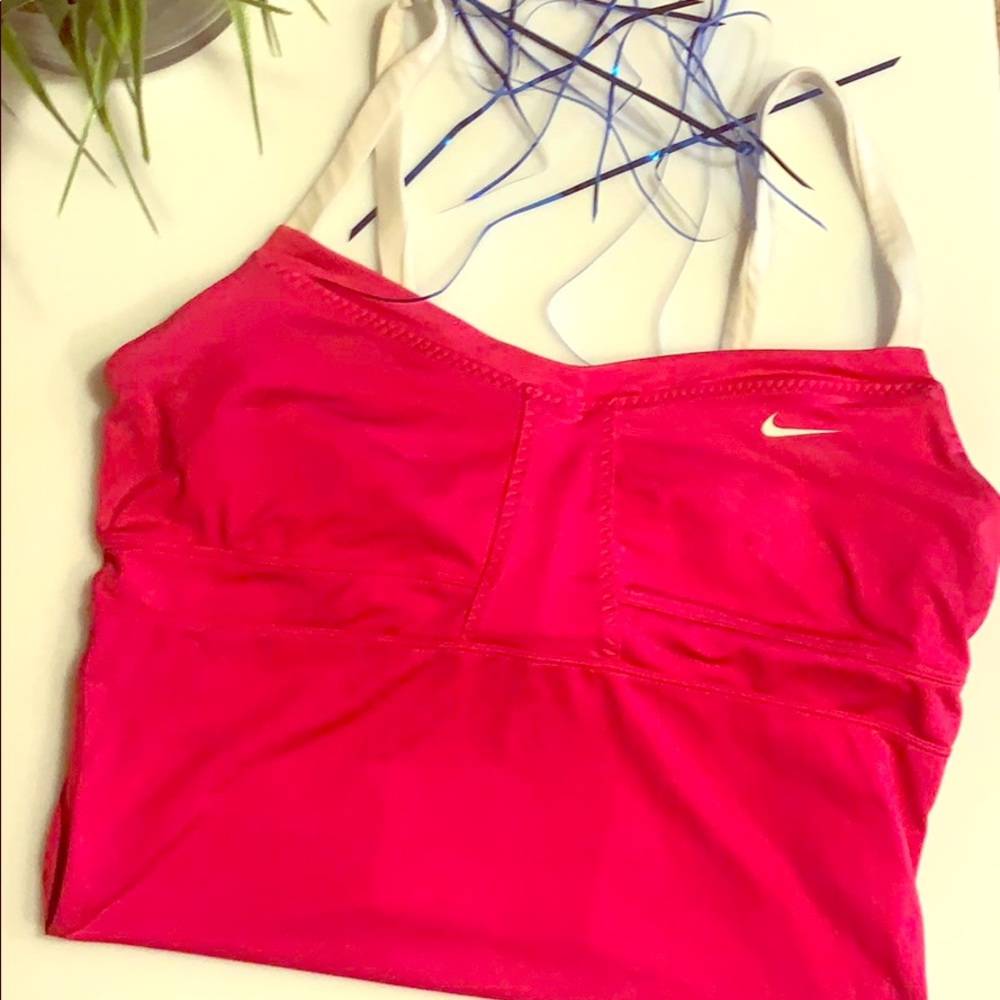 PINK NIKE DRI FIT SPORT TANK SIZE MEDIUM
